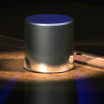 The Kilogram Play | a perfectly machined cylinder of metal